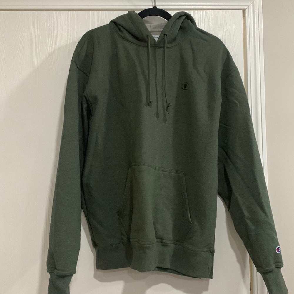 Champion Large Olive Green hoodie